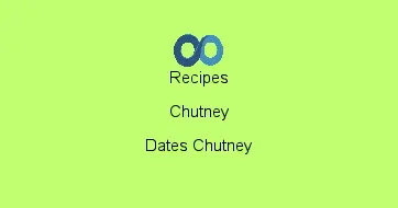 Dates Chutney