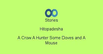 A Crow A Hunter Some Doves and A Mouse