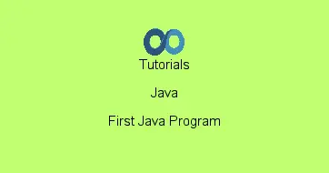 First Java Program