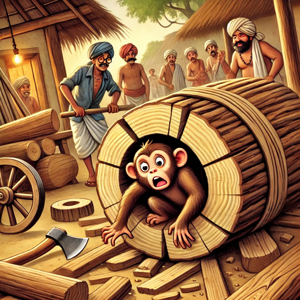 The Monkey and the Wedge
