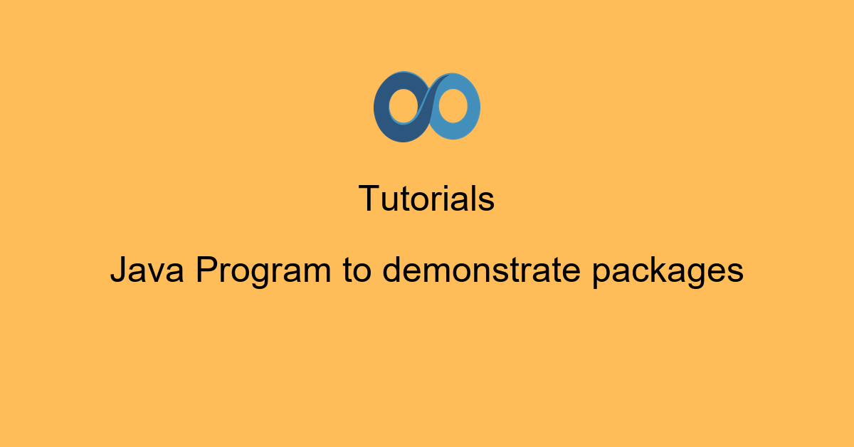 Java Program to demonstrate packages