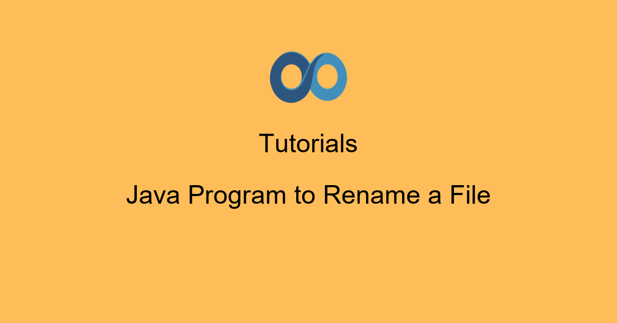 Java Program to Rename a File